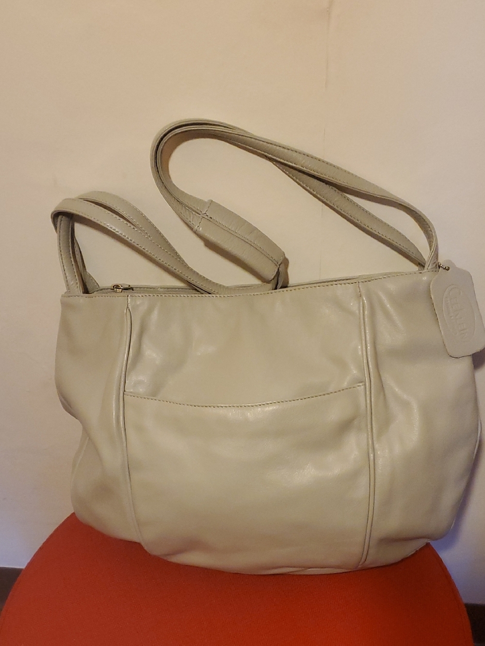 Cee Klein Genuine Leather Bag With Hang Tag NWNT